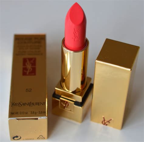 ysl rouge pur couture 27|ysl 52 rosy coral.